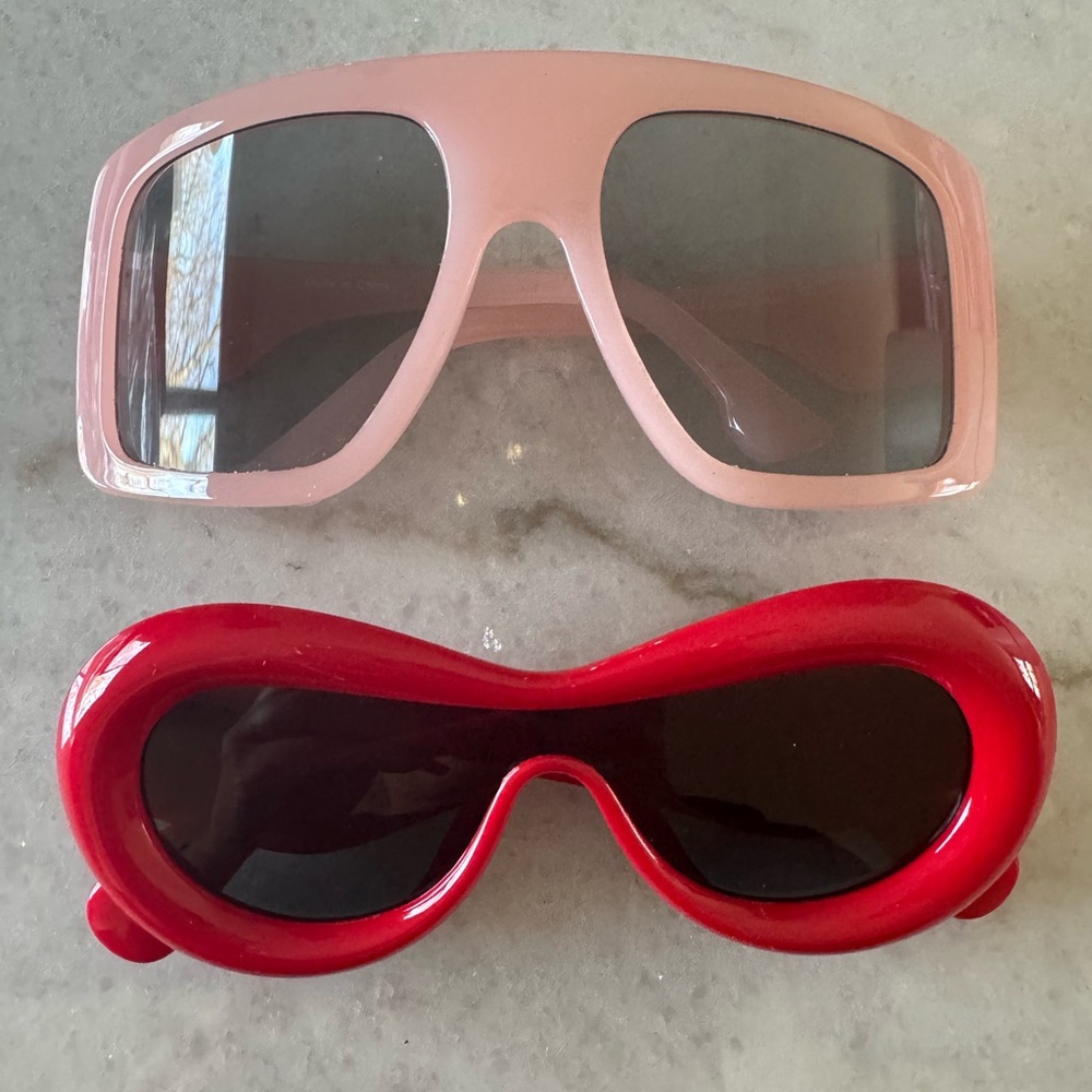 Red & Pink Shades Sunglasses Viral TikTok